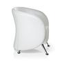 St. Lucia Office chair Faux leather White 4