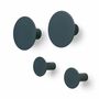 4x Ponto Wandhaken Gunmetal 1