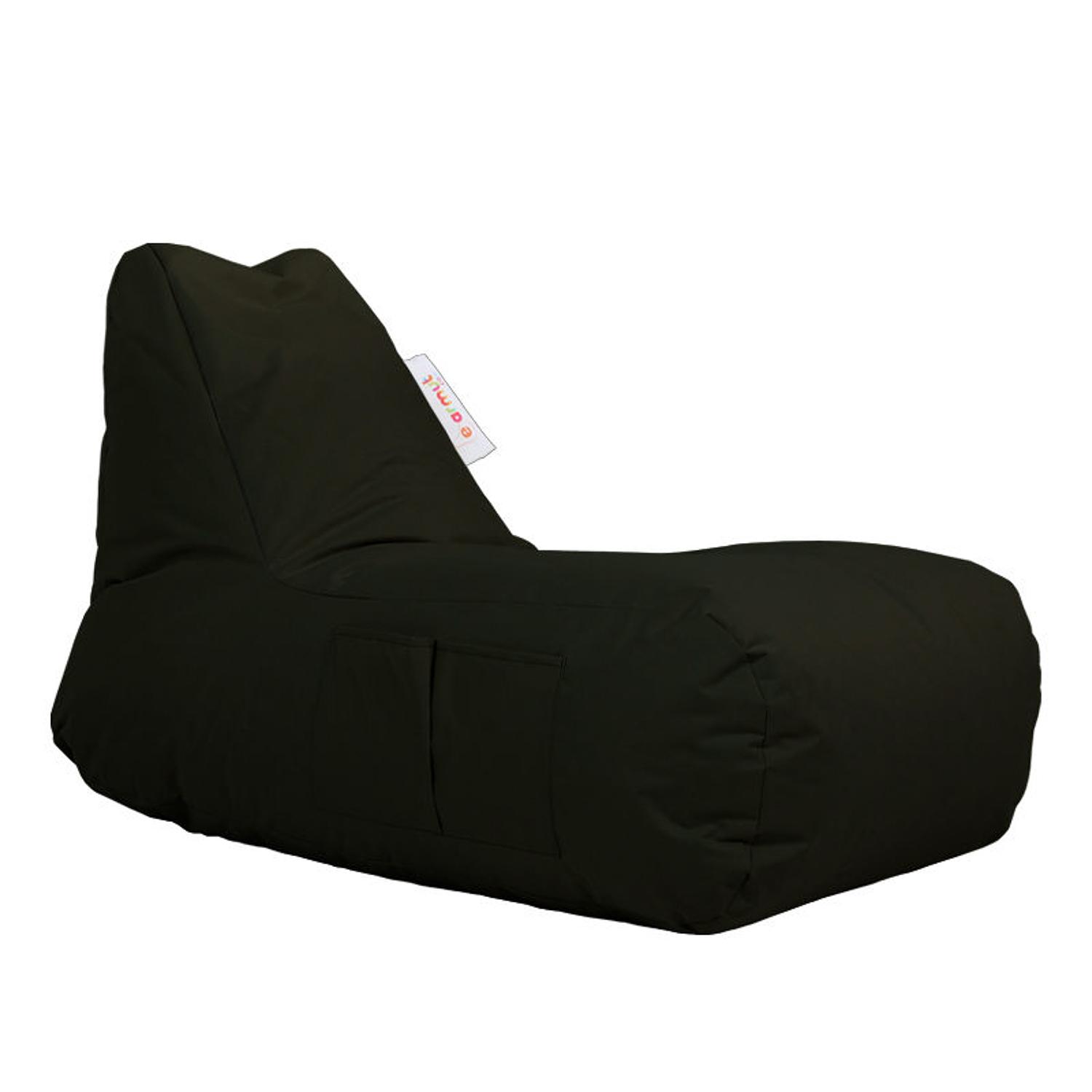 Komfort Garten Sitzsack Schwarz 0