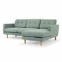 Conrad Sofa Récamiere Rechts Fabio Grey Green 1