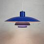 PH 4/3 Pendelleuchte Metall Blau 0