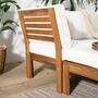 Loungeecke Massivholz Akazie 4