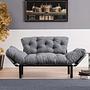 Nitta Sofa Bed 2-seater Grey 1