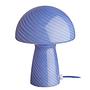 FUNGI TOWN Tischleuchte Farbglas Blau 2