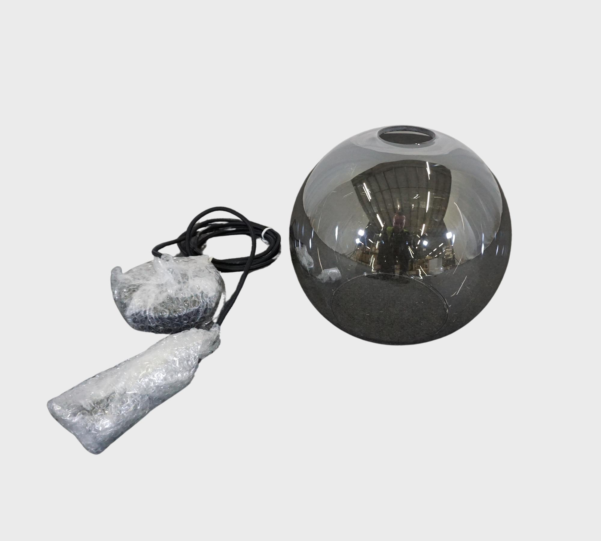 Kyoton Round Pendelleuchte Glas 1