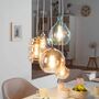 Pendant lamp Brooklyn II Metal / Glass 5-flame 2