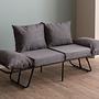 Viper Sofa 2-Sitzer Grau 4