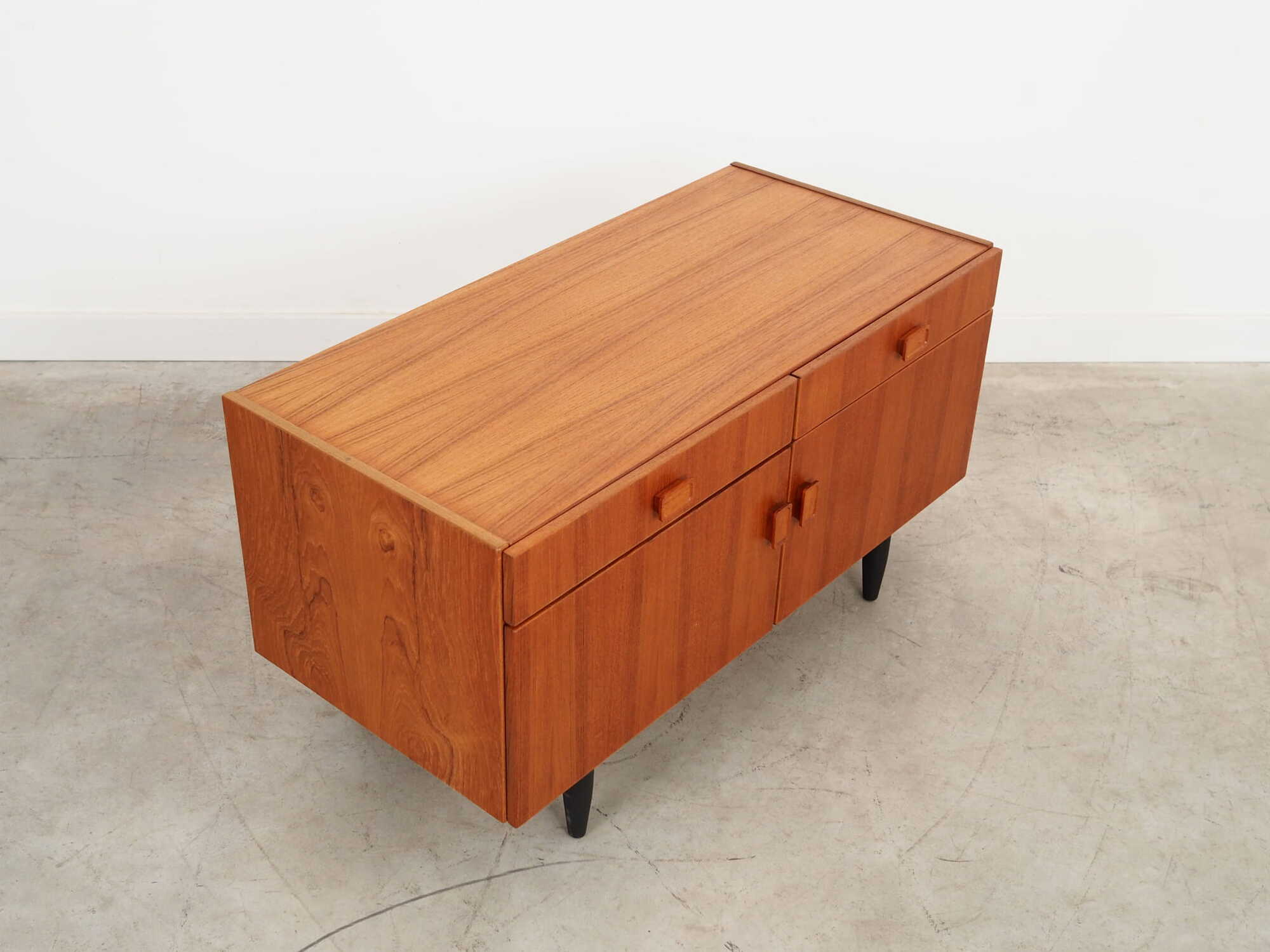 Vintage Schrank Teakholz Braun 1970er Jahre 6