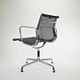 Eames EA 108 Stuhl Chrom Netz Schwarz 1