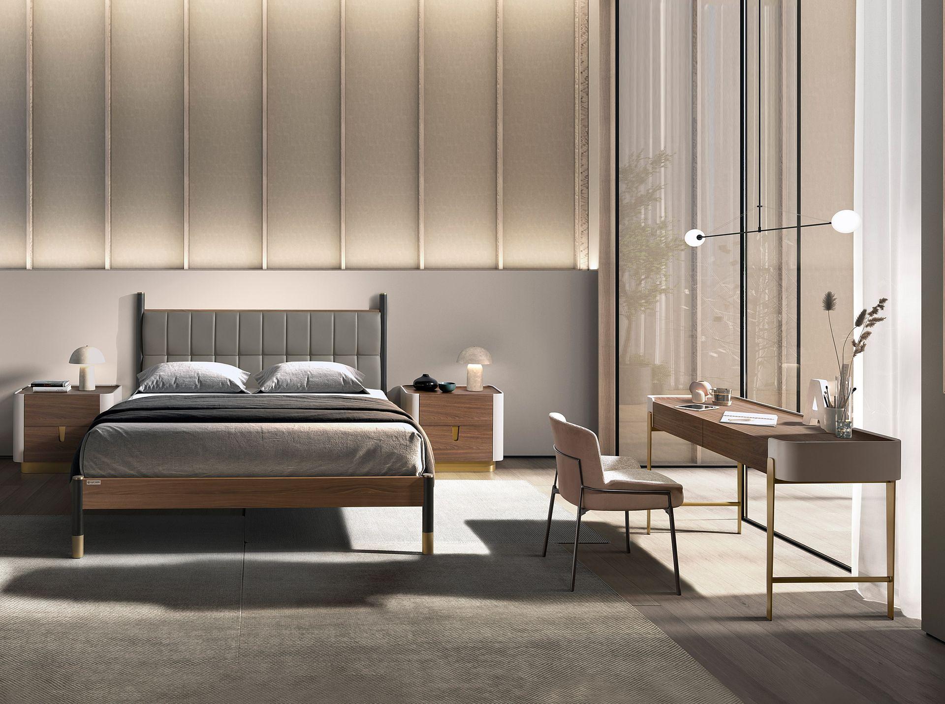 Esszimmerstuhl Leder Textil Grau 5