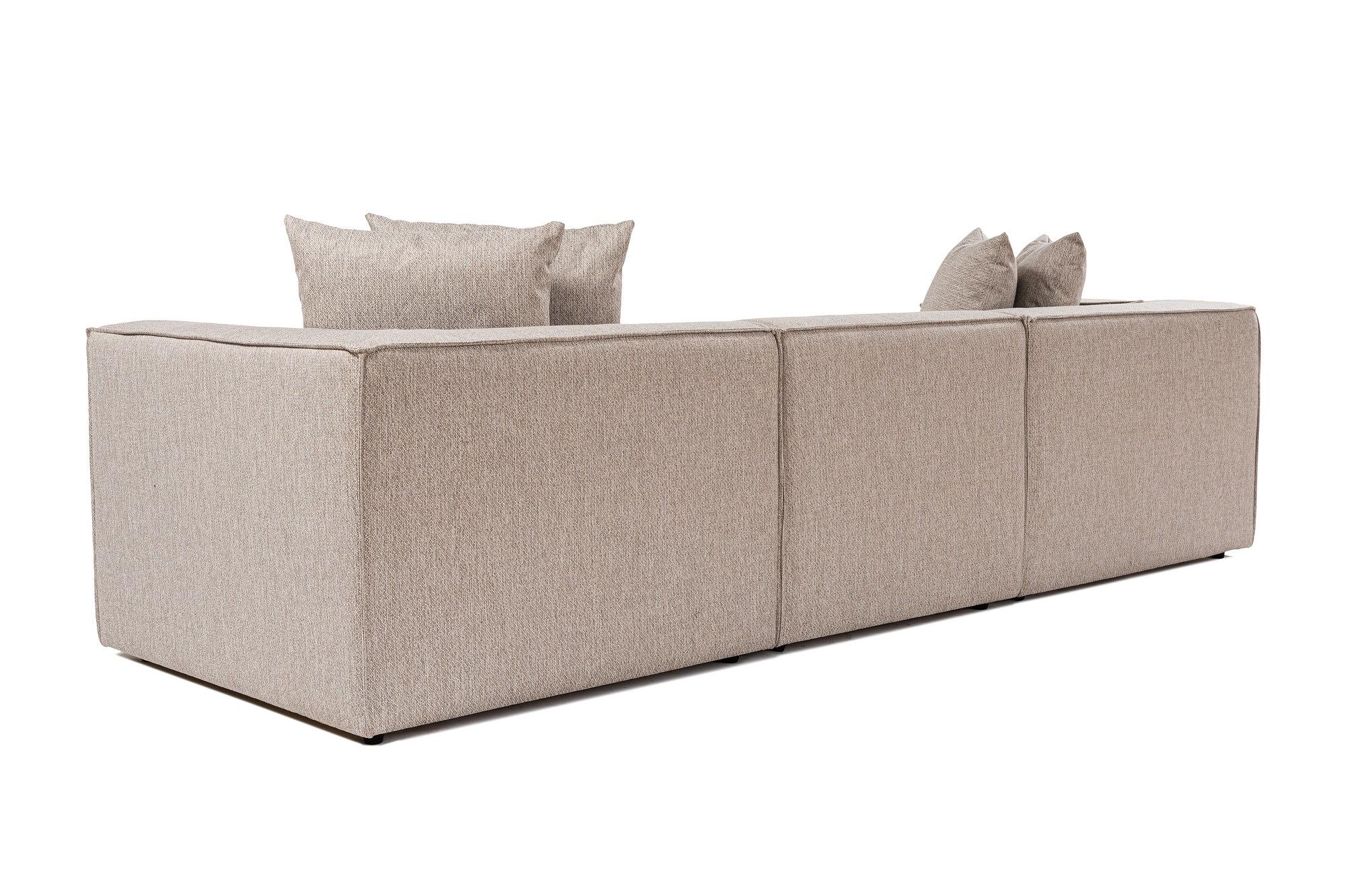 Sora 3-Sitzer Sofa Beige 7