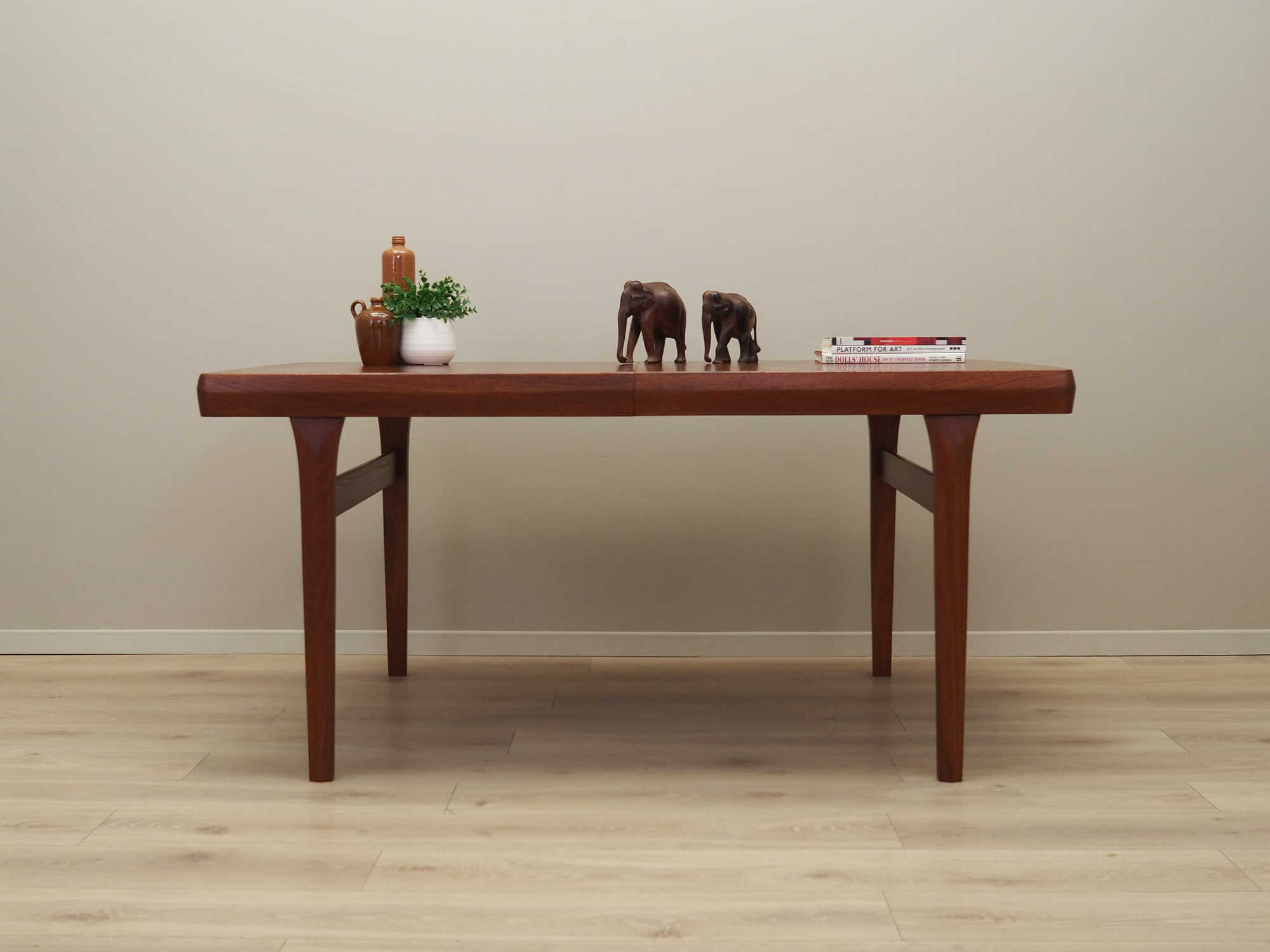Table Wood Brown 1970s 1