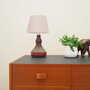 Vintage table lamp ceramic multicoloured 1960s 1
