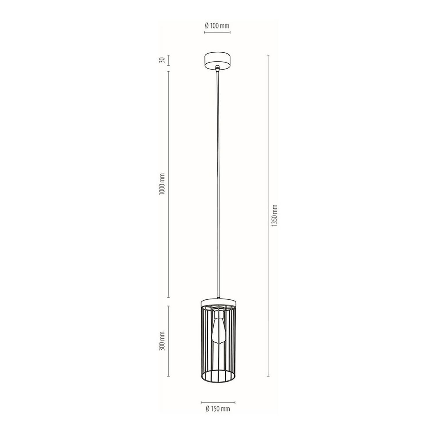 Pendant light Timeo V Grey 4