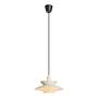 1-Flammig Singapur Hängeleuchte Eisen Beige 3