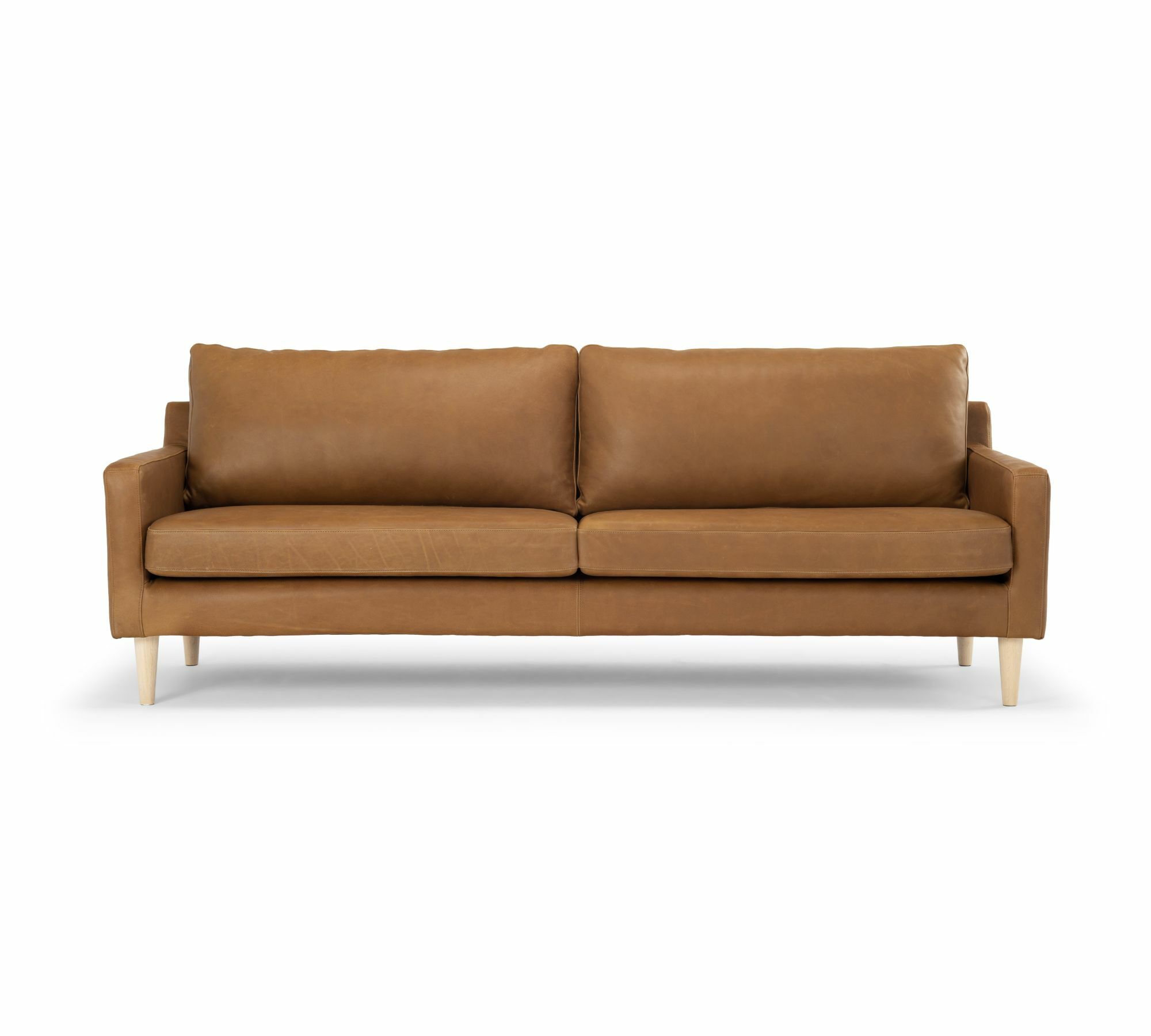 Astha Sofa 3-Sitzer Leder Bronze 0