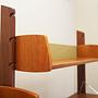 Wall shelf Teak wood 1960s 13