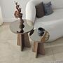 Luna 2 Side table Set of 2 Walnut 6