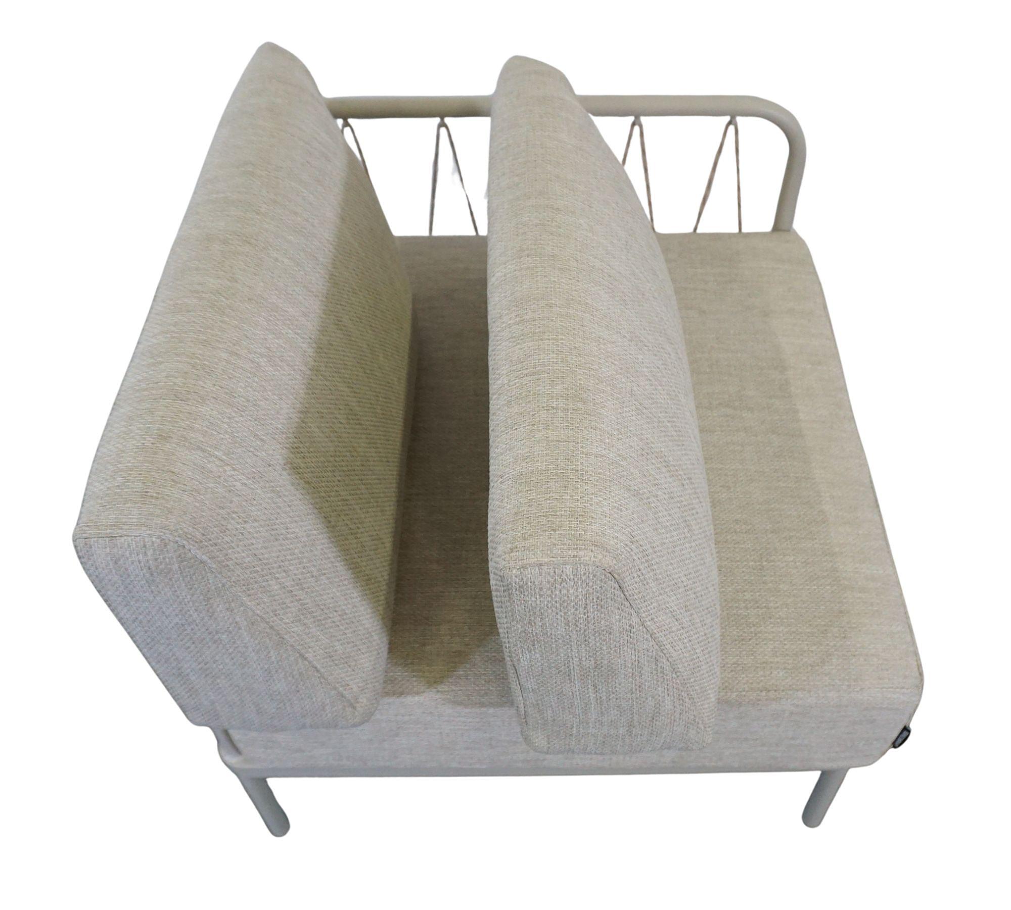 Hadley Outdoor 1-Seater Module Right Marzipan 4