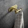 Orea Wall hook Stainless steel Gold 2