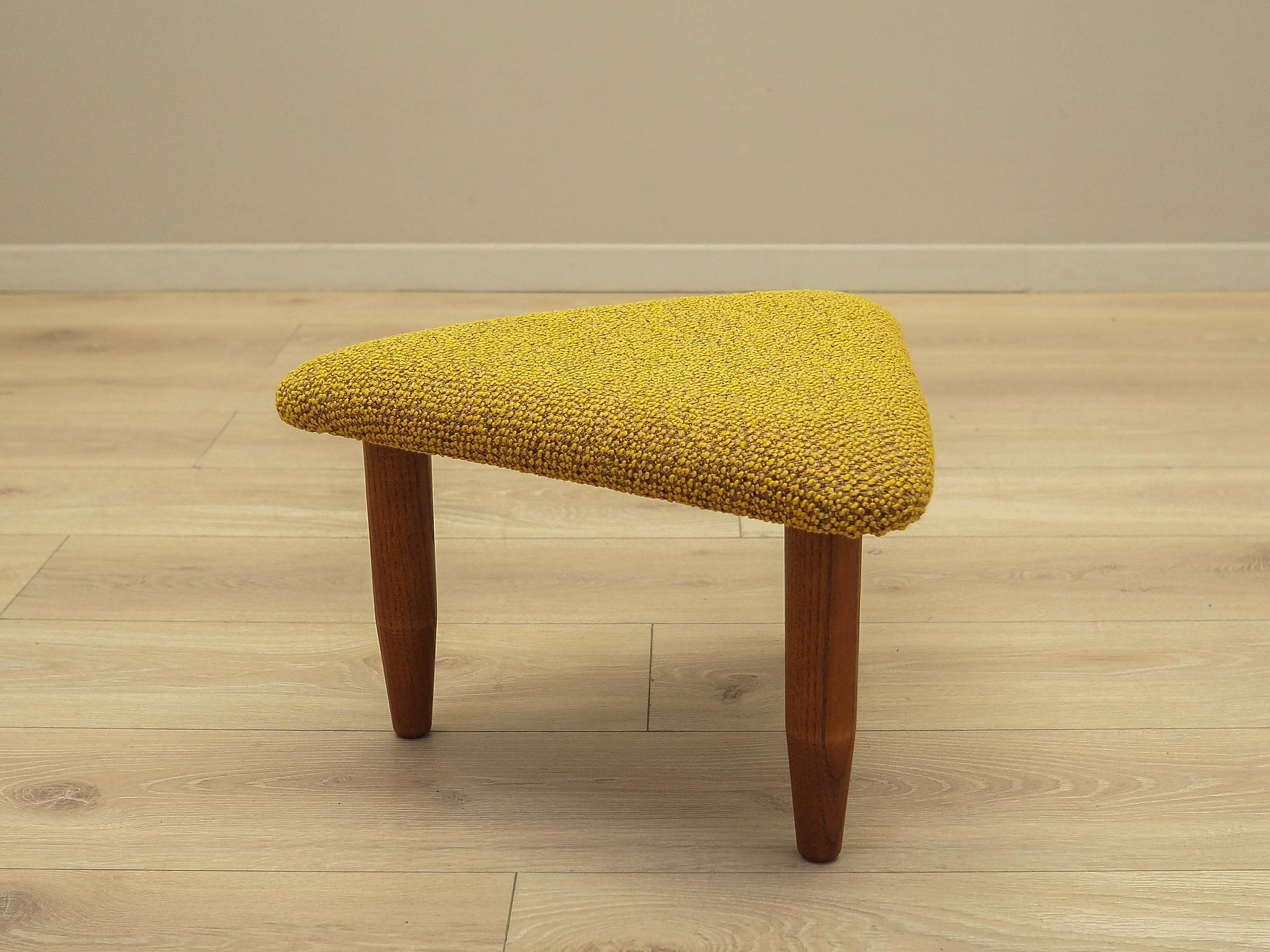 Stool mustard yellow 1990s 2