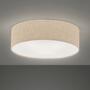 Ceiling lamp Aunet Linen / Iron 3-light 1