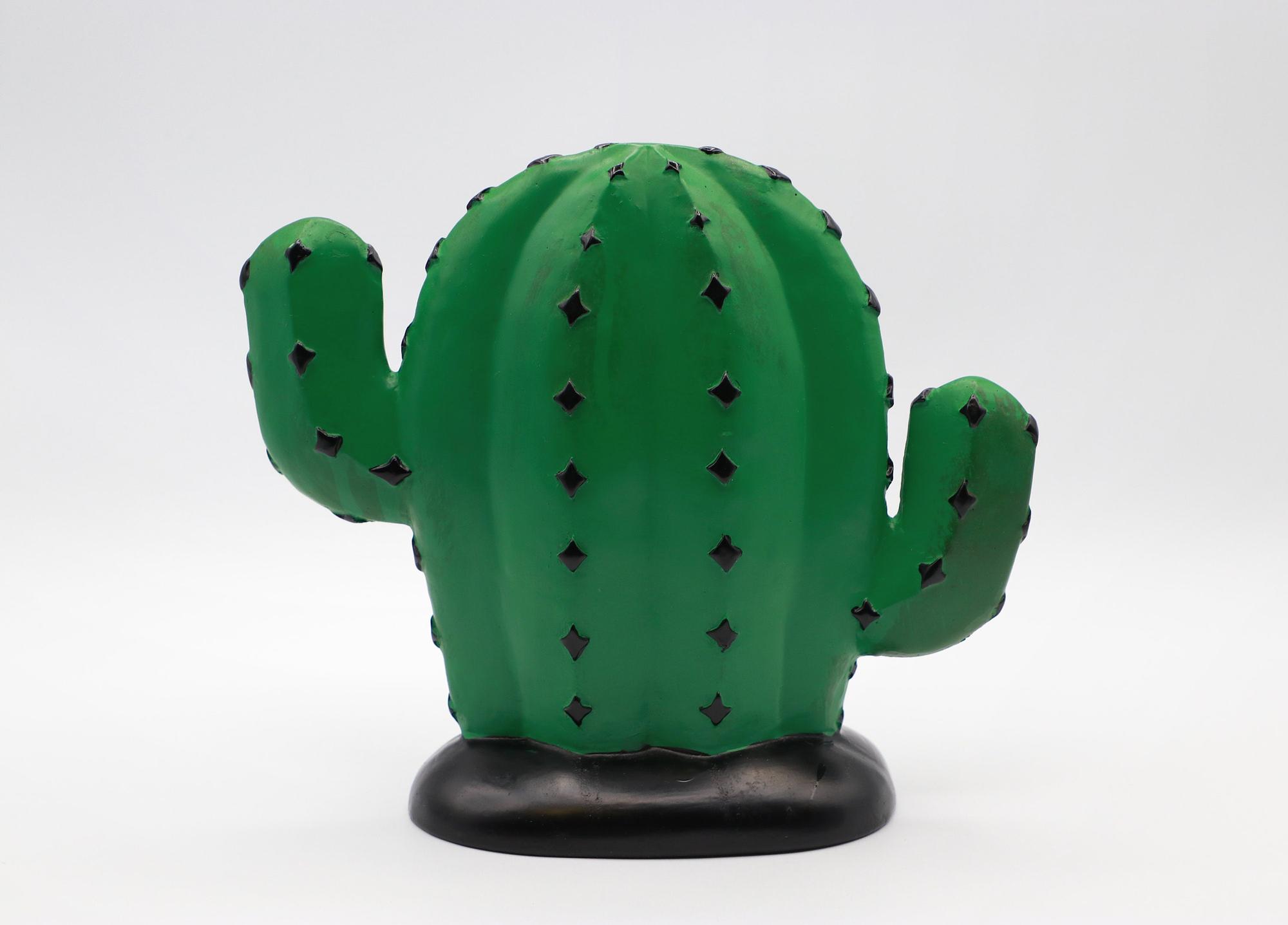 Vintage Tischuhr Kunststoff Grün 1980er Jahre 2