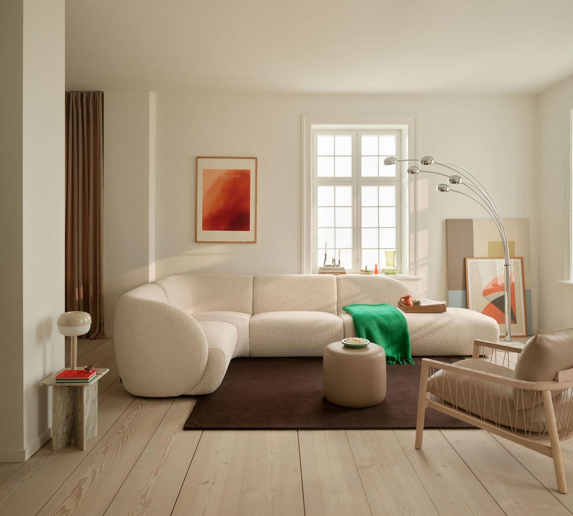 Paula Modul Open End Rechts Maya Cream Einstellbar 1