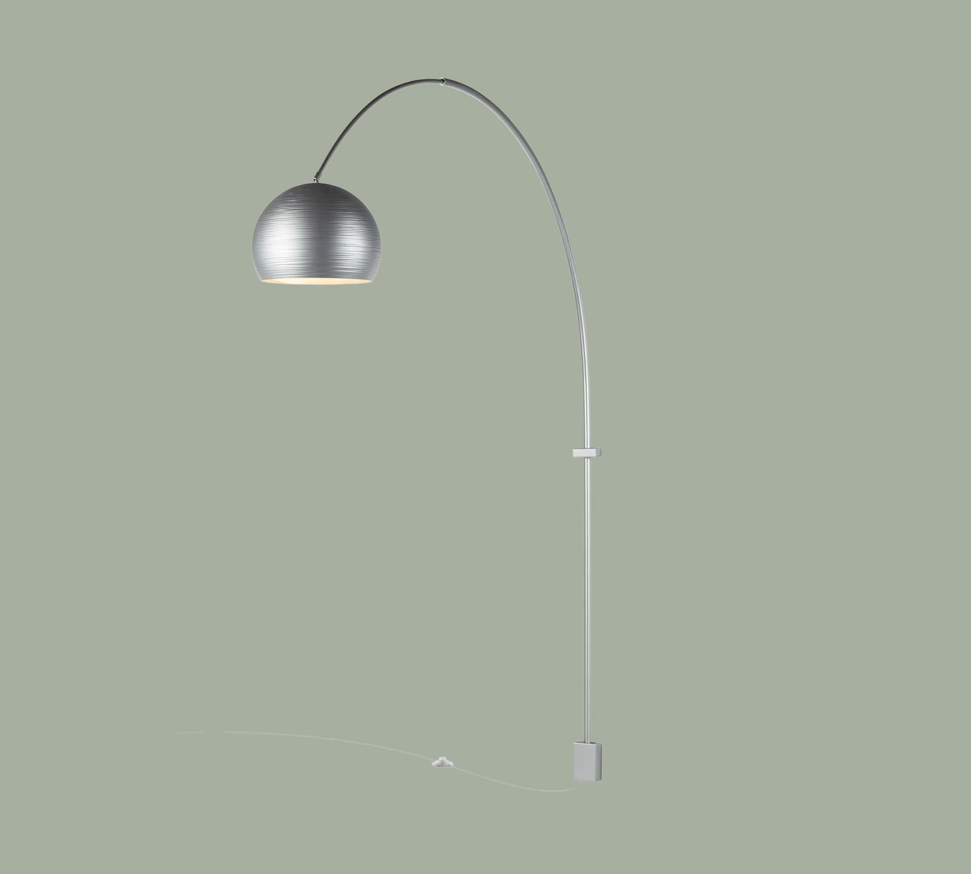 Wandleuchte Bogen Aluminium 1