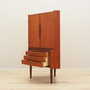 Vintage corner cabinet teak brown 1970s 4