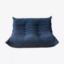 Togo Sofa 2-Sitzer Textil Marineblau 0
