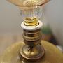 Floor lamp brass gold 1960s 10