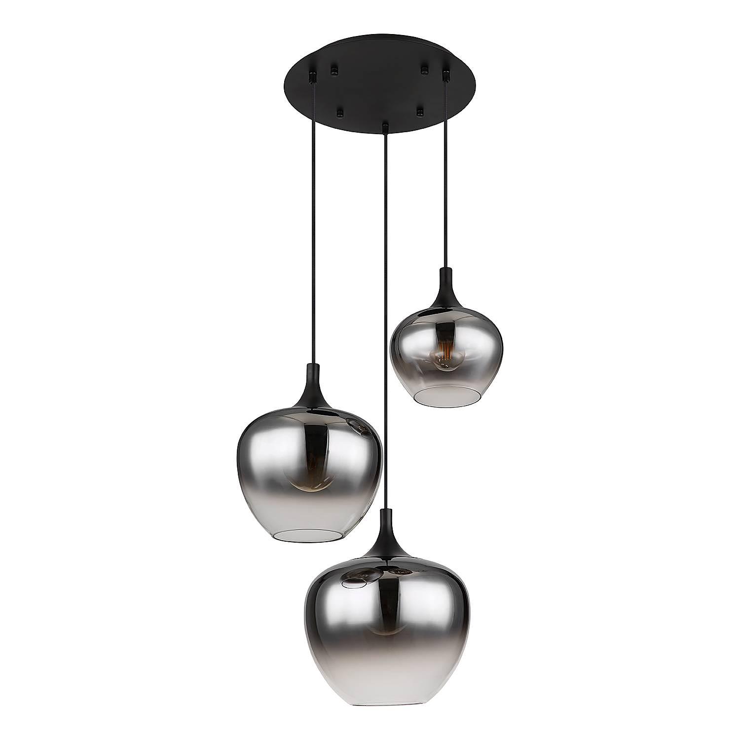 Maxy Typ A Pendelleuchte Farbglas Eisen 3