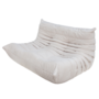 Togo Sofa 2-Sitzer Textil Off-White 1