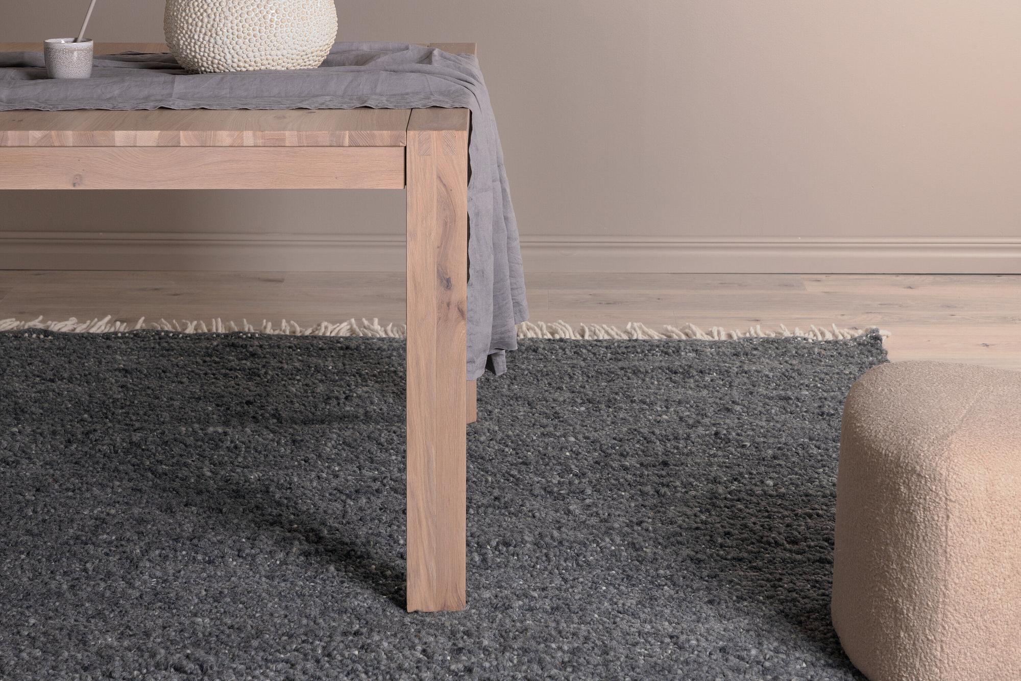 Betina Teppich Wolle 160x230cm Grau 4