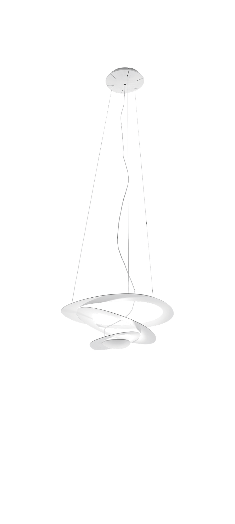 Pirce Micro Hängeleuchte Aluminium Weiß 0