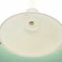 Vintage pendant lamp glass white 1970s 5