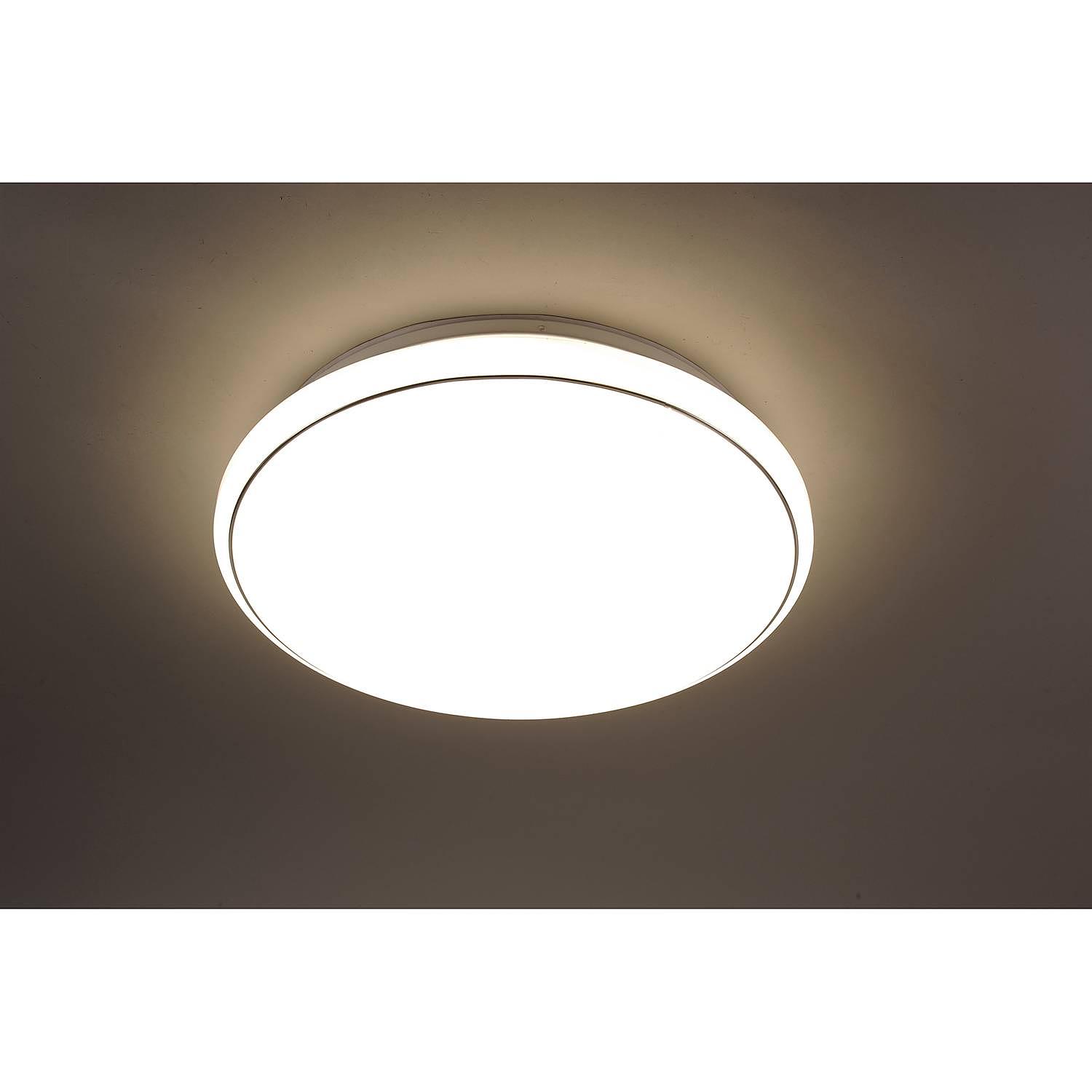 LED Ceiling Light Jupiter Plastic / Steel 1-light 2