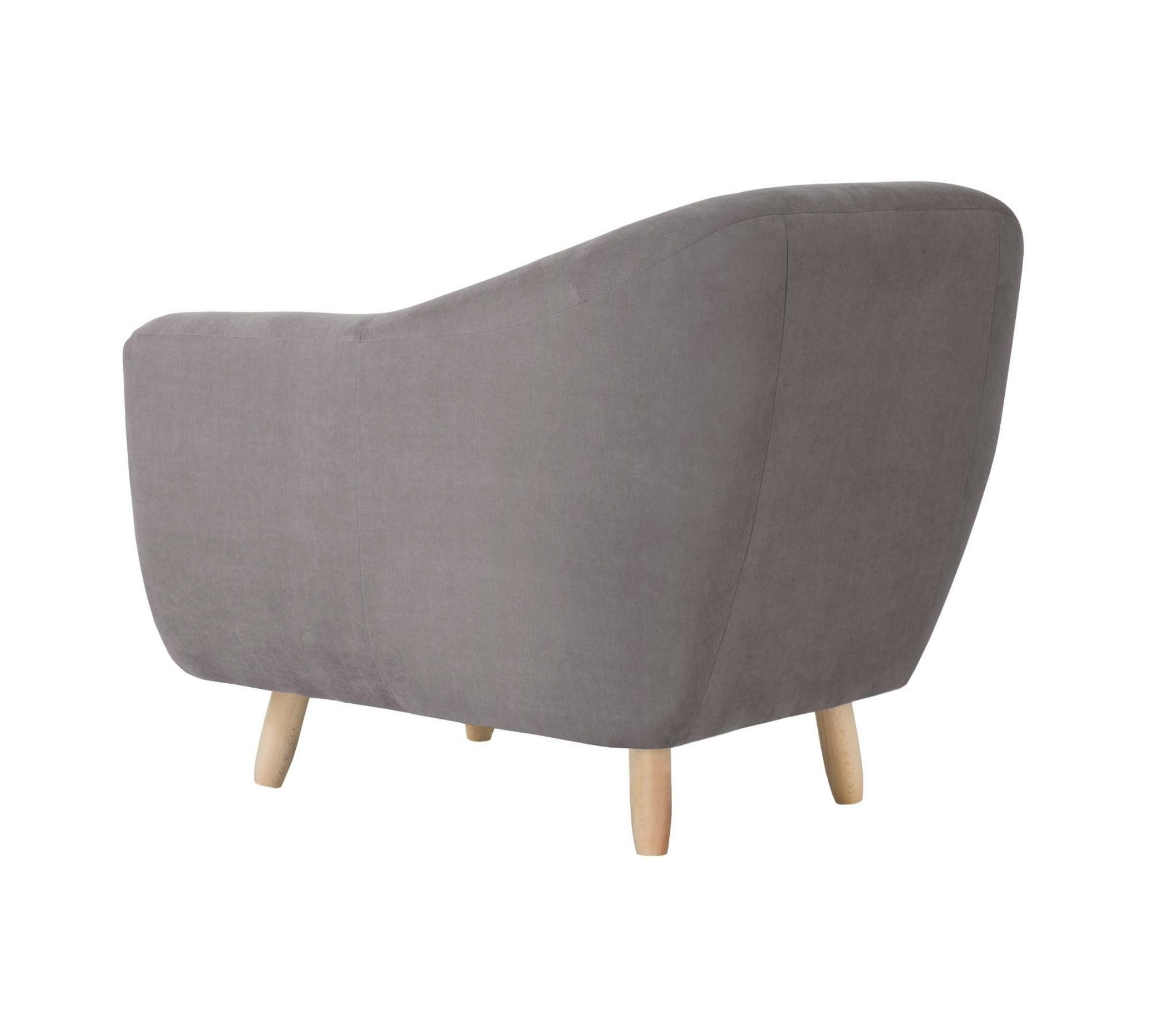 Sessel Vicky Baumwolle Taupe 3
