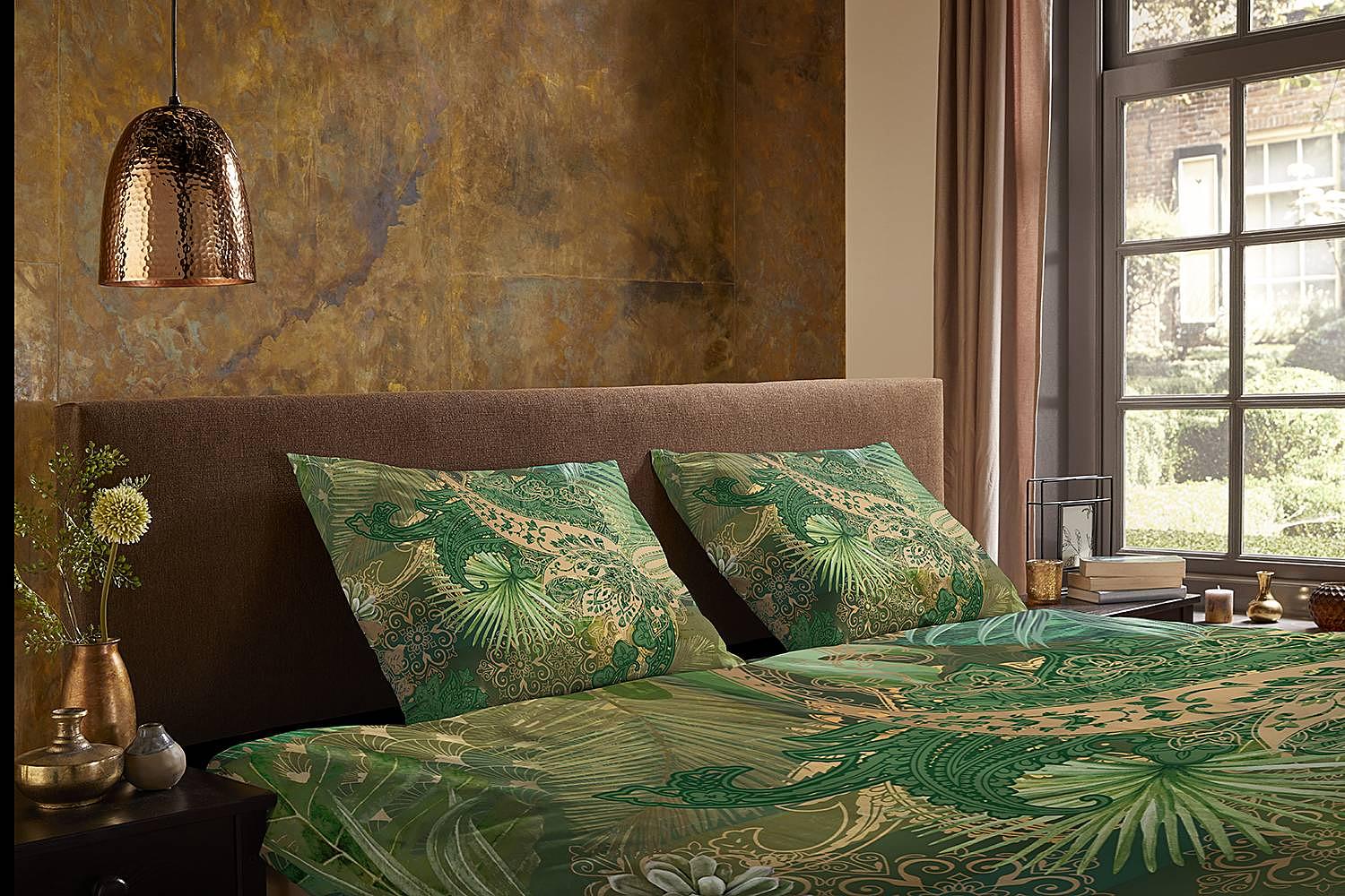 Louise Bettwäsche-Set Microfaser 200x220cm 2 Kissen 70x60cm 2