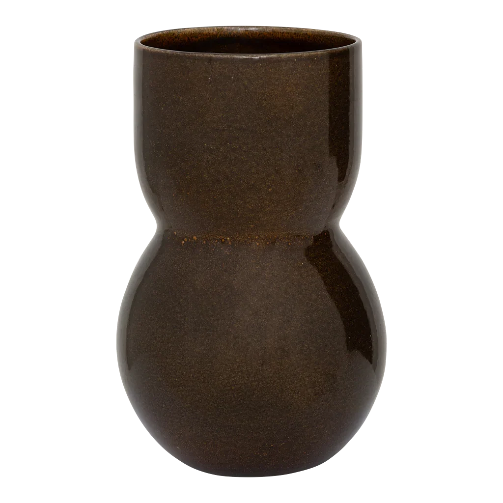 Noan Vase Brown 0