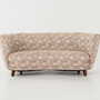 Vintage Sofa Beechwood Textile Multicolored 1970s 1