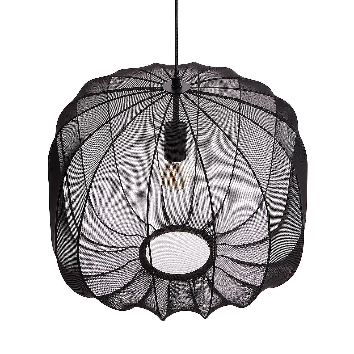AMAL Hängeleuchte 1-Flammig Eisen Schwarz 50 cm 4
