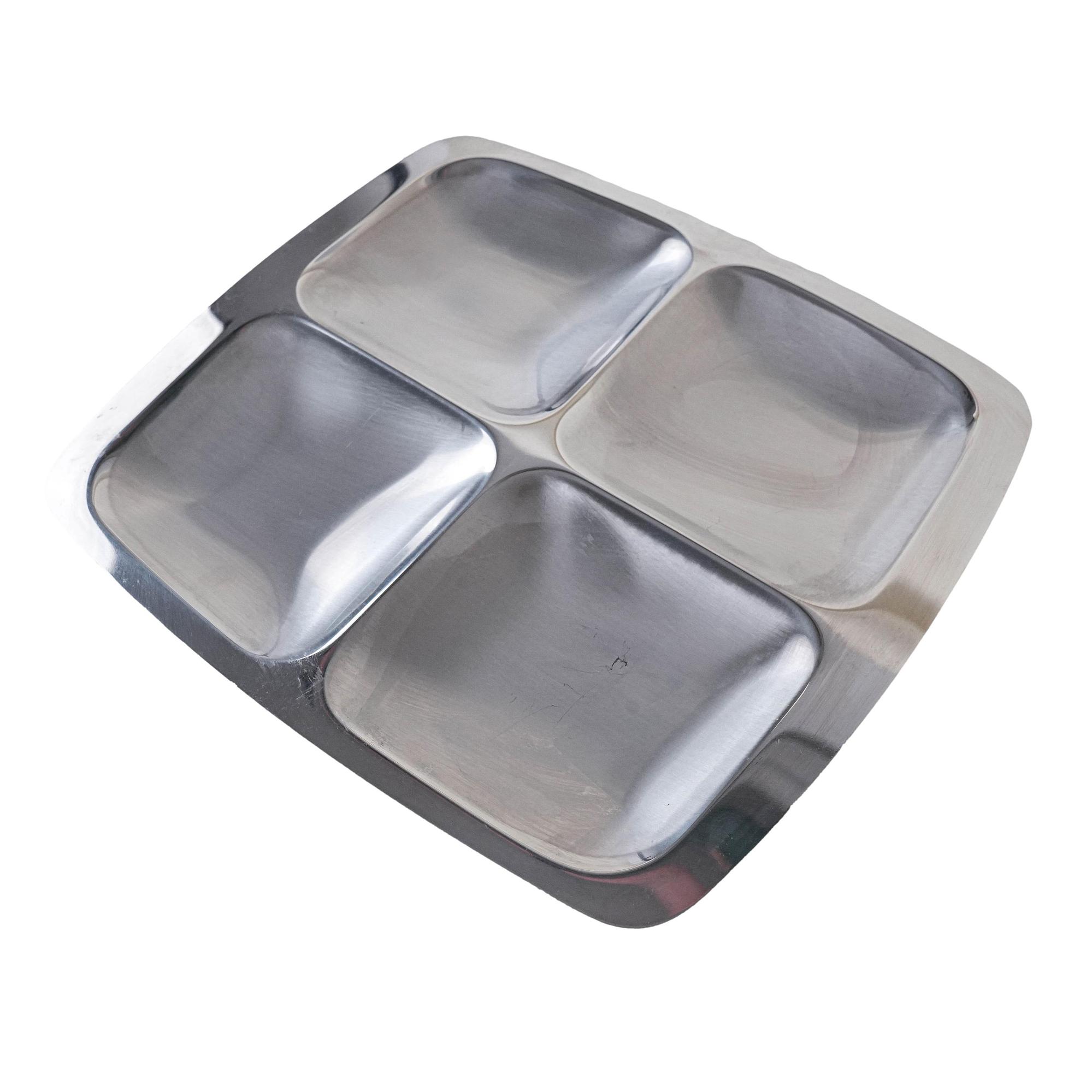 Servierplatte Silber  0