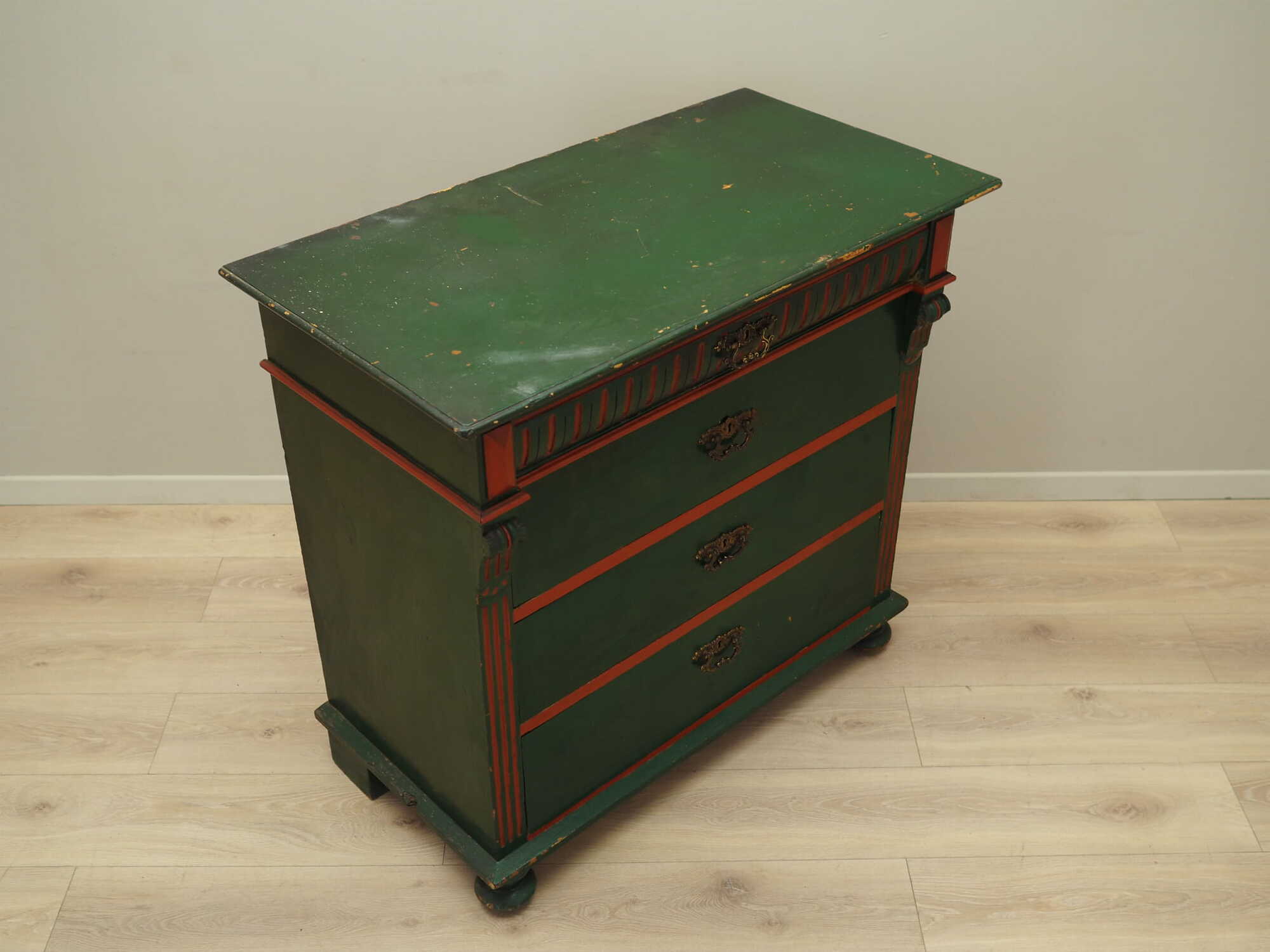 Chest of drawers Wood Green 1950s 5
