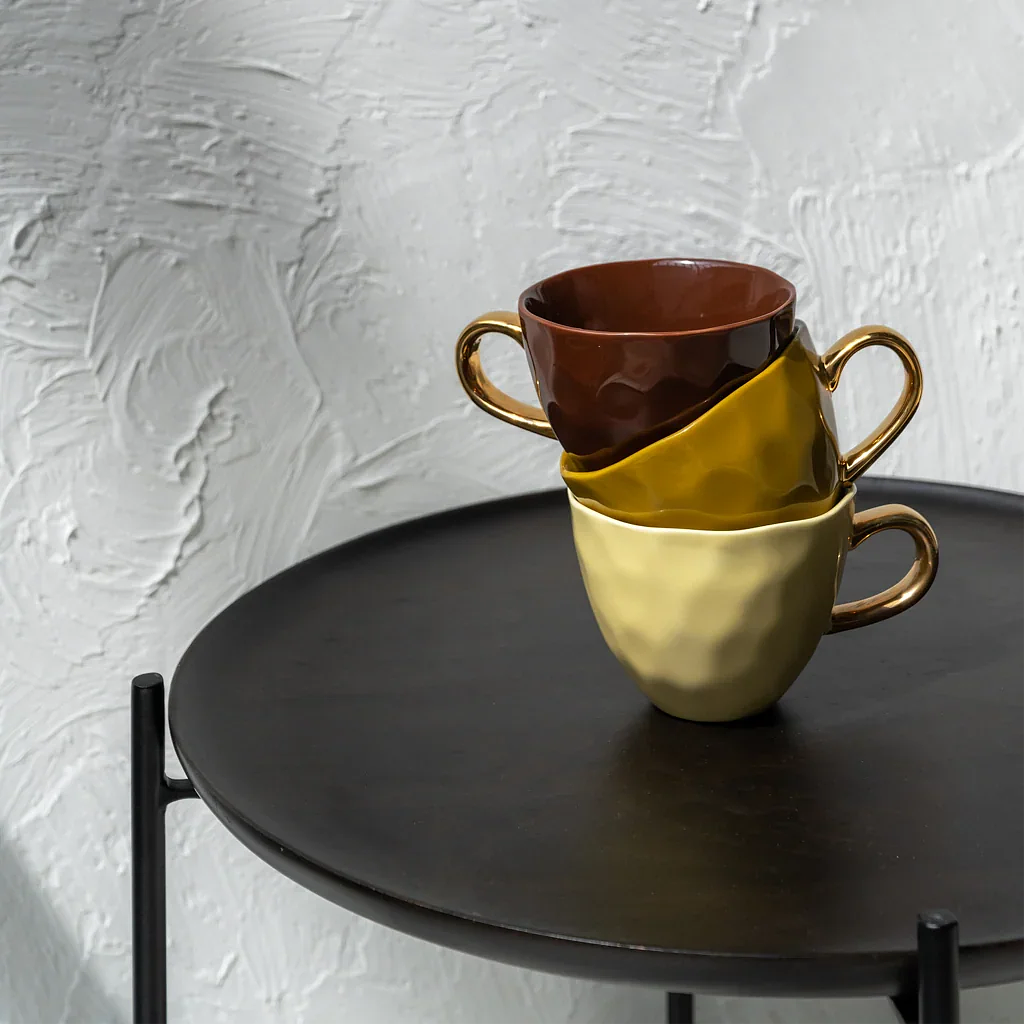 Fez Couchtisch mit Tablett Klein Shizu Schwarz 3