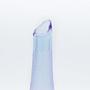 Vintage Vase Alexandrit Glas Blau 2