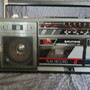 Vintage Radio Kunststoff Schwarz 1980er Jahre 4