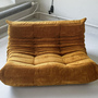 Togo Sofa 2-Sitzer Cord Sandbraun 1