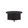 Saltö Sofatisch Holz Schwarz Ø85cm 4